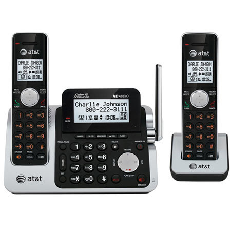 AT&T CL83201 2 Handset Answering System with Dual Caller ID/Call Waiting