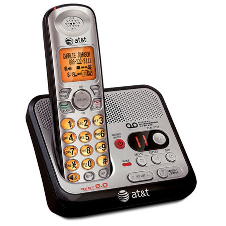 AT&T EL52100 Cordless Phone System with Caller ID/Call Waiting