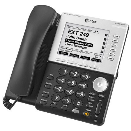 AT&T Syn248 SB35031 DECT 6.0 Corded Deskset VoIP Phone
