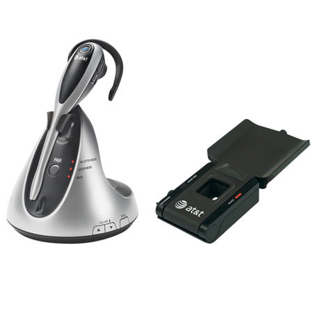 AT&T TL7612 DECT 6.0 Cordless Headset with Handset Lifter