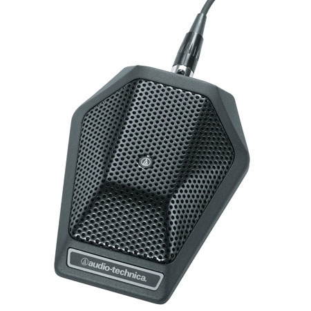 Audio-Technica U851R Cardioid Condenser Boundary Microphone, Black