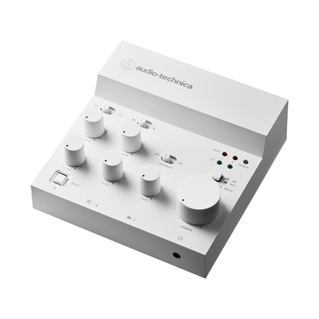 Audio-Technica AT-UMX3 Live Streaming USB Audio Mixer White