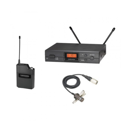 Audio-Technica 2000 Series ATW-2129CS Wireless Lav Mic System,508.125-526.825MHz