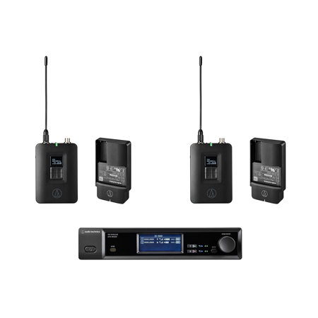 Audio-Technica D50 2-Channel Digital UHF Wireless Bodypack System