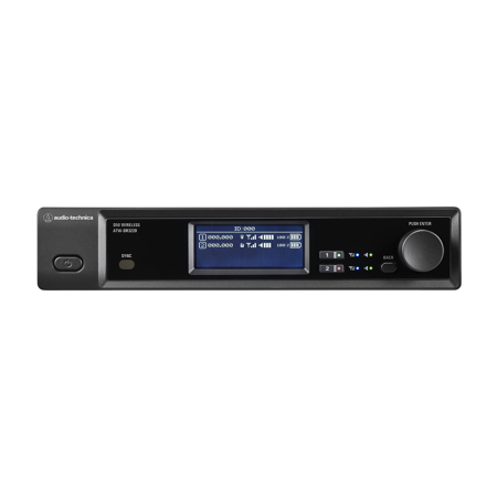 Audio-Technica D50 ATW-DR3220LK 2-Ch Digital Wireless LINK-Enabled Rackmount Rx