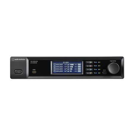 Audio-Technica D50 ATW-DR3240DAN 4Ch Digital UHF Wireless Dante-Enabled Receiver