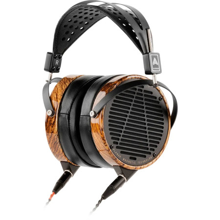 AUDEZE LCD-3 Open-Back Over-Ear Planar Magnetic Headphones with Adapter, Leather Earcups