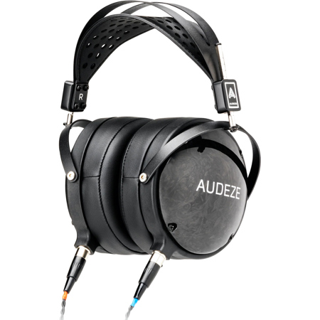 AUDEZE LCD-2 Closed-Back Planar Magnetic Headphones w/Adapter,Leather-Free,Black