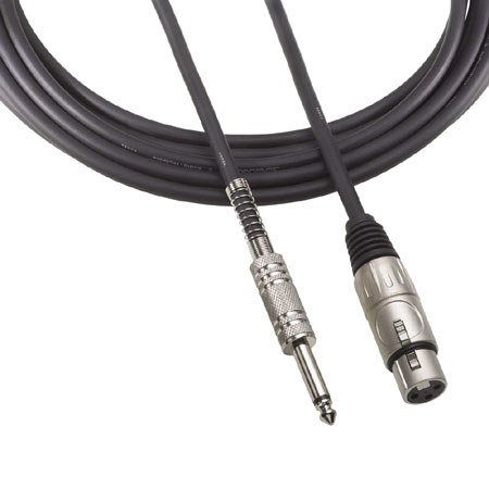 Audio-Technica XLRF - 1/4in Value 10ft Microphone