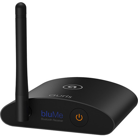 Auris bluMe True Hi-Fi Bluetooth Audio Receiver, Black