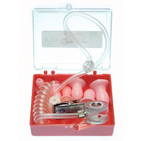 Audio Implements OTCD-R On-Camera Audioclarifier with Ear Tips, Tinted Tube