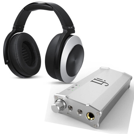 Audeze EL8 Planar Magnetic Closed Headphones w/iFi Micro iCAN Headphone Amplfier