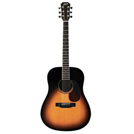 Austin AA25 Series Dreadnought Acoustic Guitar, Sunburst Gloss