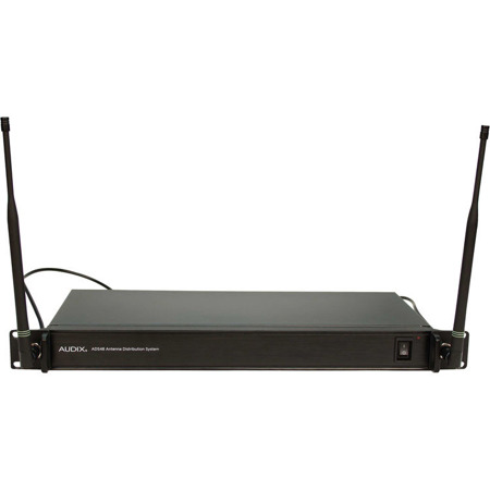 Audix ADS48 Antenna Distribution System for Up to 4x AP42/AP62 2-Channel Microphone, Includes 2x Antennas