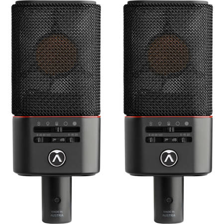 Austrian Audio OC818 Dual Set Go Large-Diaphragm Multi-Polar Patterns Condenser Microphone