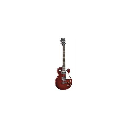 Austin Super 6 Pro Series Electric Guitar, Wine Red
