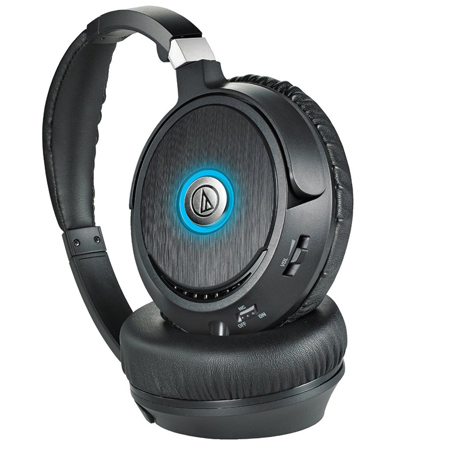 Audio-Technica ATH-ANC70 QuietPoint Over-Ear Headphones with Built-in Mic