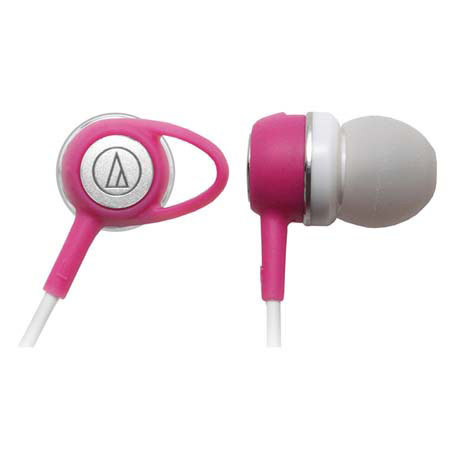 Audio-Technica ATH-CK52W In-Ear Headphone, Pink