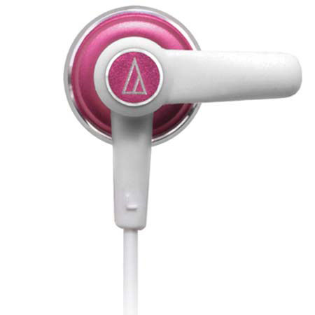 Audio-Technica ATH-CK6W 10.7mm In-Ear Headphone, Pink