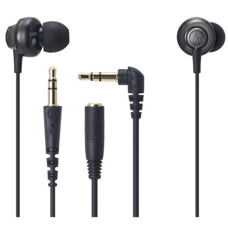 Audio-Technica ATH-CKM55BK In-Ear Headphone, Black