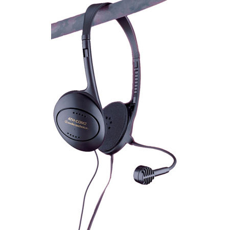 Audio-Technica Stereophone / Dynamic Boom Microphone Combination Headset