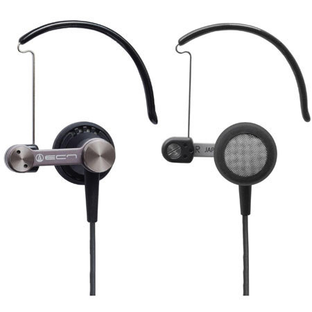 Audio-Technica Ear-bud / Clip-on Hybrid Headphones