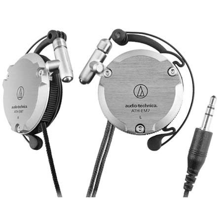 Audio-Technica Adjustable Aluminum Clip-On Headphones
