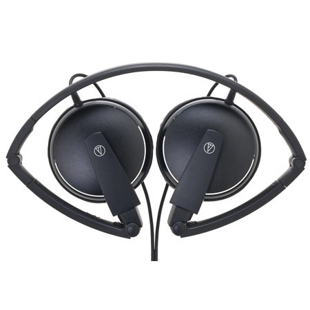 Audio-Technica ATH-ES55BK On-Ear Headphone, Black