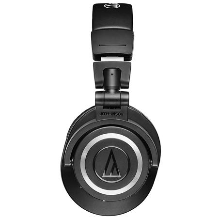 Audio-Technica ATH-M50xBT Closed-Back Dynamic Wireless Over-Ear Headphones, Mic