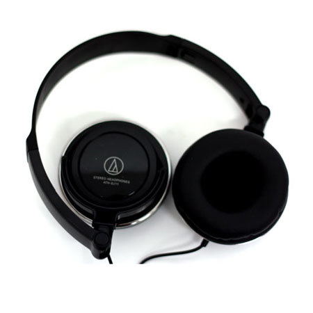 Audio-Technica ATH-SJ11BK On-Ear Headphone, Black
