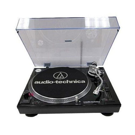 Audio-Technica AT-LP120-USB Direct-Drive Professional DJ Turntable System,Black