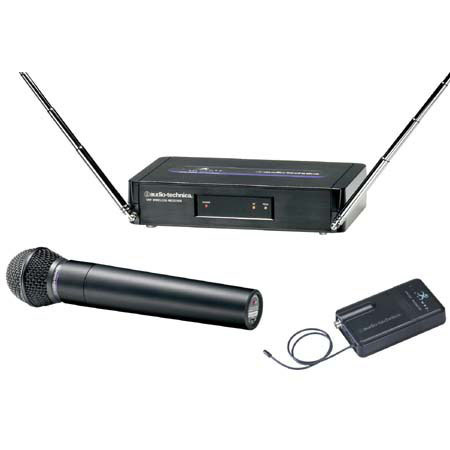 Audio-Technica ATW-251 Wireless System with ATW-R250 Receiver & ATW-T201 Body-Pack Transmitter