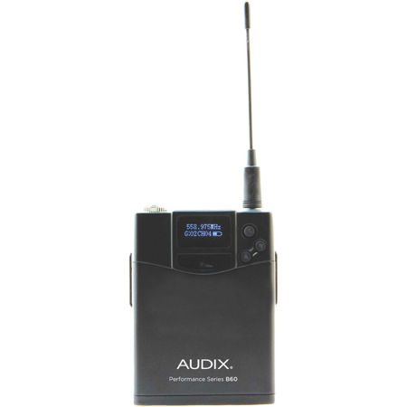 Audix Performance Series B60 64MHz Wireless Bodypack Transmitter (522-586MHz)