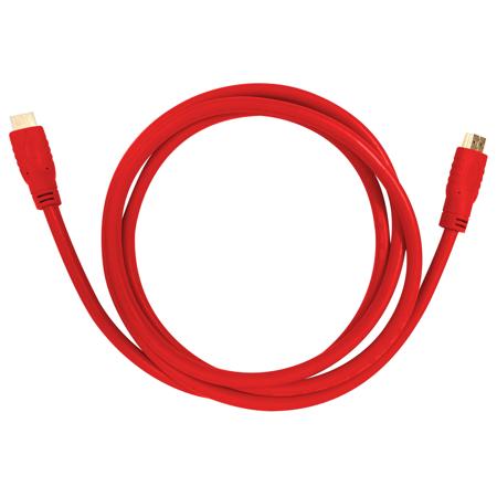 Aurora 16.4' HDMI 2.0a 18Gbps Cable, Red
