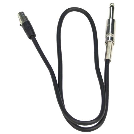 Audix 30" 3-Pin Mini XLR Guitar Cable with 1/4" Jack