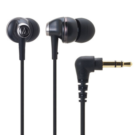 Audio-Technica ATH-CK313M In-Ear Headphones, Black