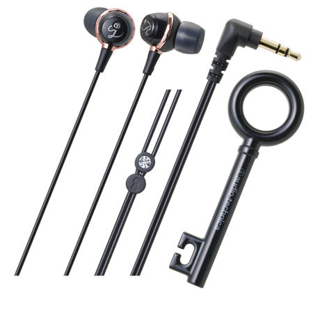 Audio-Technica ATH-CKF500BK In-Ear Headphone, Black