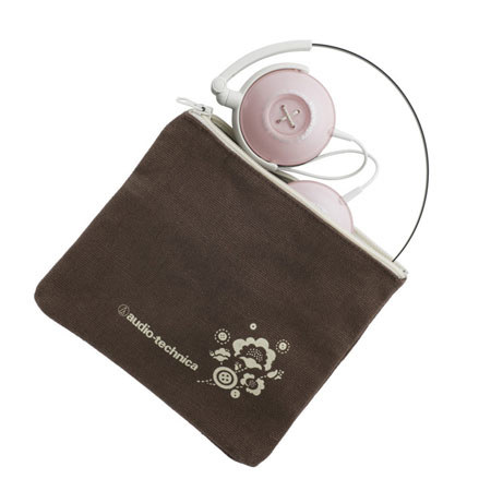Audio-Technica ATH-FW3PK On-ear Headphone, Pink