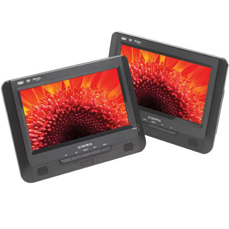 Audiovox D9121ESK 9" Portable DVD Players with Dual Screens