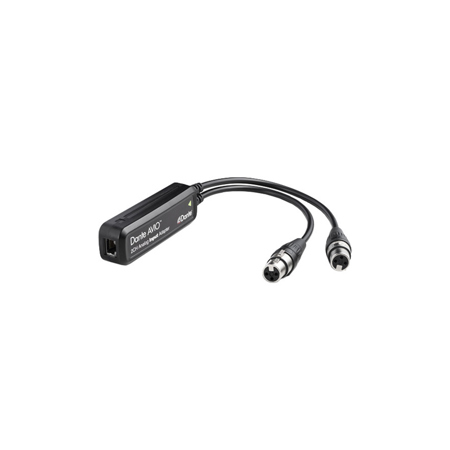 Audinate Dante AVIO 2-Channel Analog Input Adapter for Dante Audio Network