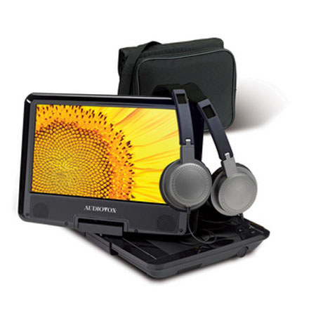 Audiovox DS9443TPK 9" Portable LCD DVD Players with Swivel Screen