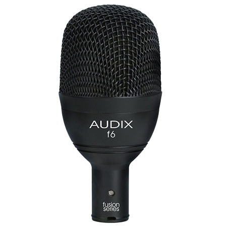 Audix F6 Fusion Hypercardioid Low-Frequency Instrument Microphone