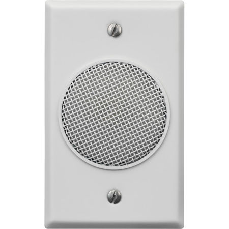 Audix GS1 Installed Sound Flush-Mount Wall/Ceiling Cardioid Microphone, White