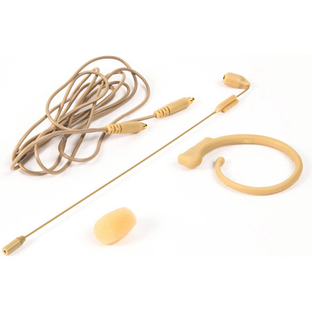 Audix HT7 Single Ear Headworn Omnidirectional Condenser Vocal Microphone with TA3F Connector, Beige