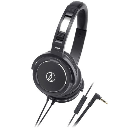 Audio-Technica ATH-WS55i Solid Bass Over-Ear Headset