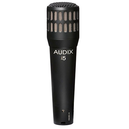 Audix I5 Dynamic Instrument Cardioid Microphone, 50Hz-16Hz Frequency Response, 280 Ohms Impedance