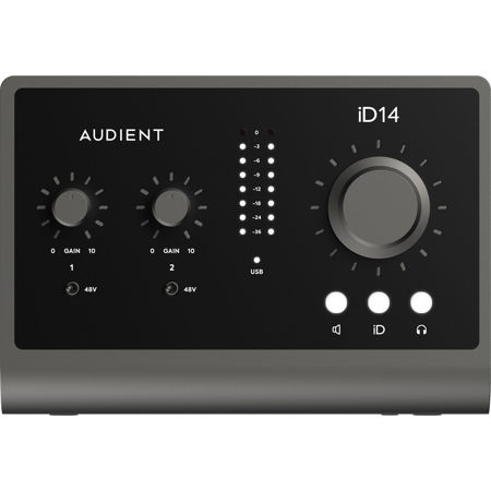 Audient iD14 MKII 10x6 Desktop USB-C Audio Interface