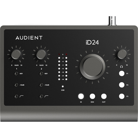Audient iD24 10x14 Desktop USB-C Audio Interface