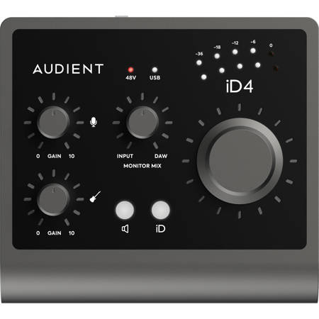 Audient iD4 MKII 2x2 Desktop USB-C Audio Interface