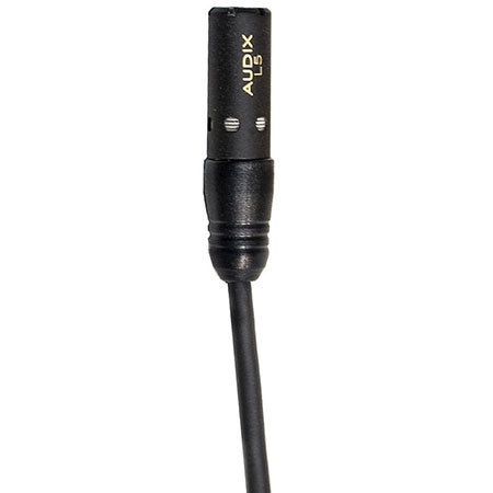 Audix L5-O Micro-Sized Omni-Directional Lavalier Microphone with 3' Mini XLRf Cable